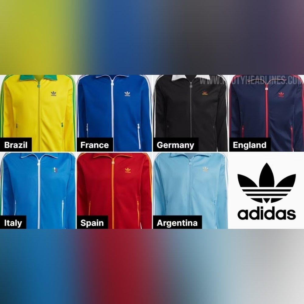Adidas Originals FB Nations Beckenbauer 2pc TrackSuits Jacket + Pants Various